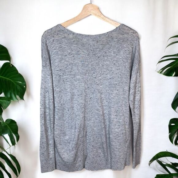 Lou & Grey Flecked Easygoing Oversized Tunic Sweater - Picture 4 of 10
